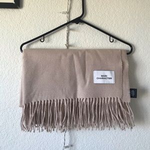 Aritzia Oversized Brushed Scarf